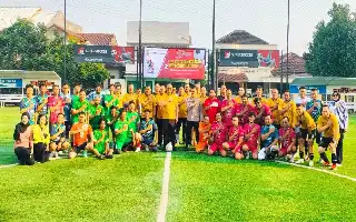 Polda DIY dan Jurnalis Perkuat Kemitraan Lewat Laga Mini Soccer Hari Bhayangkara