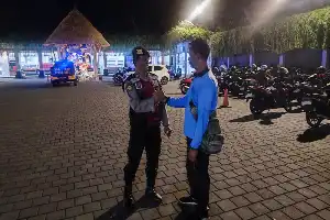 Antisipasi Kriminalitas di Pusat Hiburan, Polsek Kuta Gencarkan Patroli Blue Light