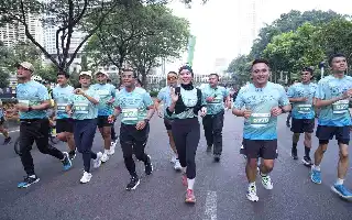 HUT ke-58 BPJS Kesehatan: Ribuan Peserta Ramaikan Health Fun Run di GBK demi Budayakan Hidup Sehat