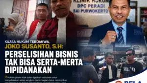 Kasus ASN Kemenhub di Bekasi: Kuasa Hukum Sebut Perselisihan Bisnis Tak Bisa Dipidanakan