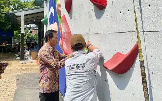 Pemkab Batang Godok Pembangunan Dinding Panjat Tebing Standar Nasional Tingkatkan Prestasi Atlet