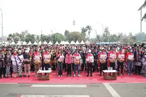 Kirab Merah Putih 2026: Gubernur Banten Ajak Gen Z Kuasai Teknologi demi Indonesia Emas 2045