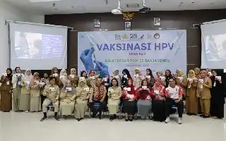 BBPOM Banjarbaru Tuntaskan Vaksinasi HPV Tiga Dosis untuk Cegah Kanker Serviks
