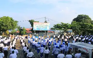 Jelang Sertijab, Karumkital dr. Midiyato Suratani Gelar Olahraga Bersama Pererat Soliditas