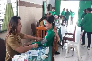 Semarak HUT ke-81 RI di Bitung: Persit Kodim 1310 Gelar Olahraga Bersama dan Cek Kesehatan Gratis