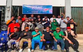 Pererat Silaturahmi, HMI dan KAHMI Bengkulu Gelar Aksi Sosial dan Jalan Sehat