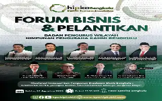 Perkuat Sinergi Investasi, HIPKA Bengkulu Siap Gelar Forum Bisnis dan Pelantikan Pengurus 2025-2030