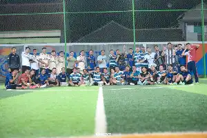 Pererat Sinergi Antar-Lapas, Rutan Sukadana Inisiasi Olahraga Minisoccer Bersama di Metro