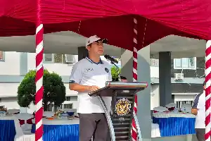 Sambut HUT RI ke-81, Lapas Kelas IIA Banyuasin Gelar Pekan Olahraga Bersama Warga Binaan