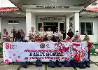 Sambut Hari Kemerdekaan, Rutan Kelas I Bandar Lampung Gelar Layanan Kesehatan Gratis dan Donor Darah