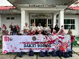 Sambut Hari Kemerdekaan, Rutan Kelas I Bandar Lampung Gelar Layanan Kesehatan Gratis dan Donor Darah