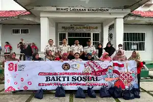 Sambut Hari Kemerdekaan, Rutan Kelas I Bandar Lampung Gelar Layanan Kesehatan Gratis dan Donor Darah