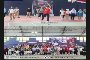 Buka Kejuaraan Tenis HUT ke-81 RI, Wali Kota Lubuk Linggau Bidik Optimalisasi Aset dan Pembinaan Atlet