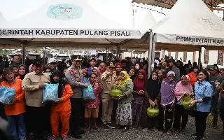 HUT ke-24 Kabupaten Pulang Pisau, Pemprov Kalteng Hadirkan Layanan Kesehatan dan Sembako Murah