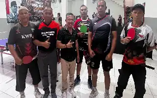 Wakil Ketua DPRD Kota Batu Dukung Turnamen Tenis Meja Ganda II dalam Rangkaian Bulan Bakti Bung Karno