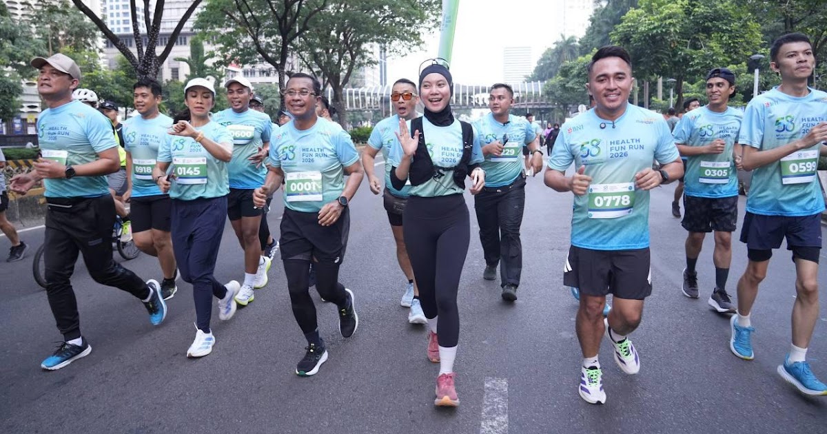 BPJS Kesehatan Gelar Health Fun Run di HUT ke-58, Dorong Gaya Hidup Sehat Menuju Indonesia Emas 2045