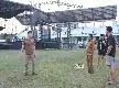 Menjelang Hari Jadi ke-24 Murung Raya, Bupati Heriyus Tinjau Langsung Kesiapan Malam Hiburan Rakyat