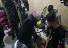 Razia Tempat Hiburan Malam di Langkat dan Binjai, Pomal Kodaeral I Sita 4 Senjata Tajam