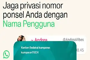 Tingkatkan Privasi, WhatsApp Kini Izinkan Pengguna Berkirim Pesan Tanpa Nomor Telepon