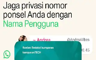 Tingkatkan Privasi, WhatsApp Kini Izinkan Pengguna Berkirim Pesan Tanpa Nomor Telepon