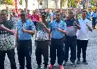 Perkuat Sinergi Aparat Penegak Hukum, Lapas Kelas I Madiun Ikuti Olahraga Bersama Forkopimda
