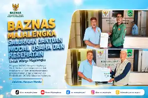 Dorong Kemandirian Ekonomi dan Kesehatan, BAZNAS Majalengka Salurkan Bantuan bagi Warga