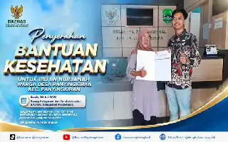 Ringankan Beban Warga Panyingkiran, BAZNAS Majalengka Salurkan Bantuan Biaya Kesehatan