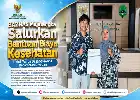 Ringankan Beban Warga Dawuan, BAZNAS Majalengka Salurkan Bantuan Biaya Pengobatan
