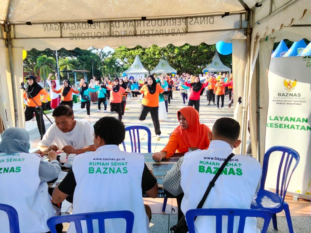 BAZNAS Parigi Moutong Gelar Pemeriksaan Kesehatan Gratis untuk Lansia dalam Peringatan Hari Lanjut Usia Nasional