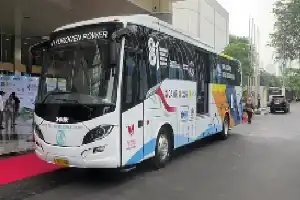 Indonesia Luncurkan Uji Coba Bus Bermesin Ganda Hidrogen-Diesel untuk Transportasi Bersih