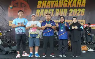 BPJS Kesehatan Gandeng Polda Babel Sosialisasikan Prolanis Muda di Ajang Bhayangkara Babel Run 2026