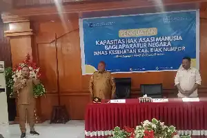 Pemkab Biak Numfor Perkuat Komitmen Pelayanan Kesehatan Berbasis HAM