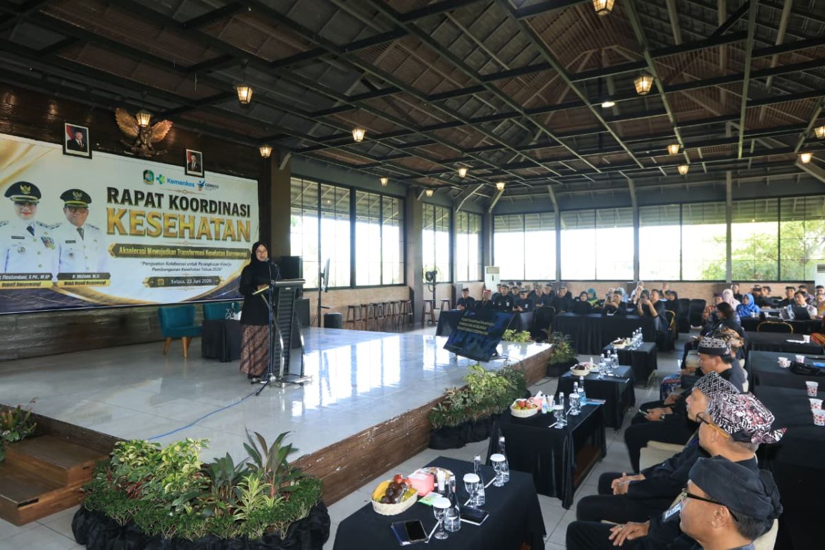 Optimalkan Layanan, Pemkab Banyuwangi Perkuat Sinergi Lintas Sektor Kesehatan