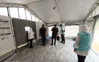 Kemenkes Kerahkan Bantuan Medis dan Pos Kesehatan Darurat di Lokasi Kebakaran TPA Jatiwaringin