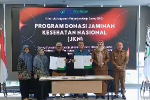 Perluas Akses Jaminan Kesehatan, Pemkab Bangka Selatan dan BPJS Kesehatan Luncurkan Program Donasi Bersama Swasta