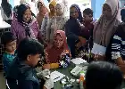 Deteksi Dini Penyakit, Ratusan Warga Koba Manfaatkan Layanan Kesehatan Gratis PT Timah