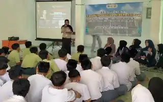 Edukasi Remaja Metro, Mahasiswa Universitas Malahayati Kampanyekan Internet Sehat dan Kesehatan Mental