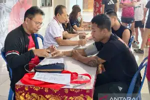 Bidik 20 Emas PON Bela Diri 2026, KONI Bali Seleksi Ketat Fisik Atlet