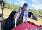 Pascalatihan Terintegrasi, TNI Hadirkan Layanan Kesehatan dan Sembako Gratis di Lingga Kepri