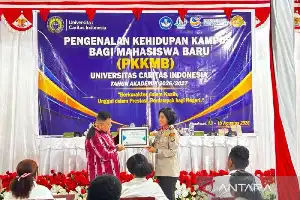 PKKMB Uncri: Wakapolda Papua Barat Ajak Mahasiswa Baru Bijak Hadapi AI dan Jauhi Narkoba