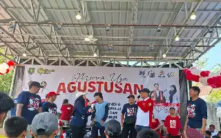 Rayakan HUT RI ke-81, Pemkab Tabalong Gelar Lomba Olahraga Tradisional di Muara Uya