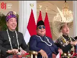 Keakraban Pemimpin Bangsa Mewarnai Peringatan HUT Ke-81 RI di Istana Merdeka