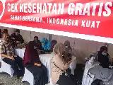 Semarak HUT ke-81 RI: Warga Padati Layanan Pemeriksaan Kesehatan Gratis di Titik Nol Kilometer Yogyakarta