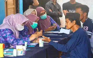 Langkah Nyata Menuju Eliminasi TB 2030: Dinkes Balangan Gelar Cek Kesehatan Gratis di Desa Nungka