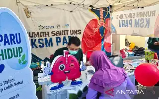 Dies Natalis ke-50, UNS Buka Layanan Kesehatan dan Konsultasi Publik di CFD Solo