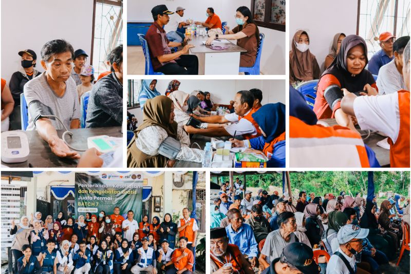 PT PRI Gelar Pemeriksaan Kesehatan Gratis bagi Warga Juata Permai