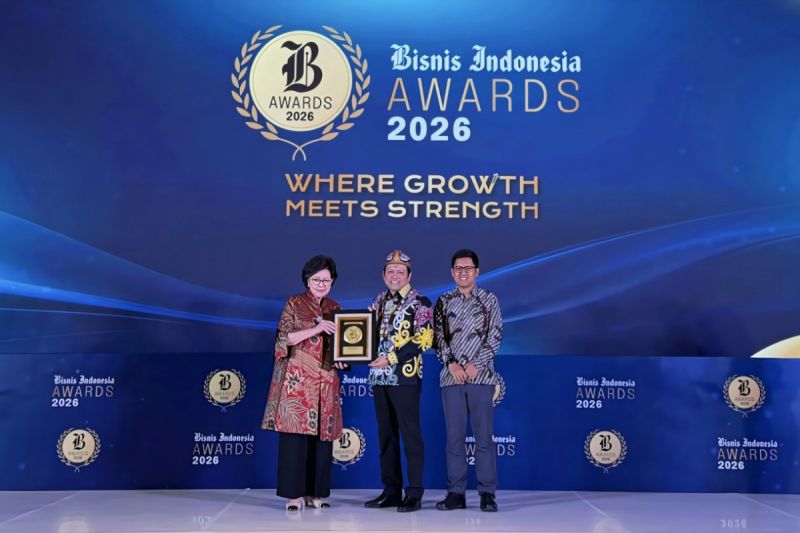 Bank Kalteng Sabet Predikat Bank Terbaik di Ajang Bisnis Indonesia Awards 2026