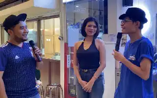 Sony Wakwaw Hadiri Pembukaan Aldi’s Coffee di Blok M, Datang Bersama Kekasih