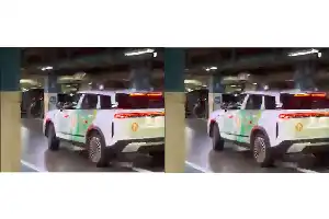 Viral Rekaman Uji Coba Teknologi Parkir Otomatis SIVP di Area Publik