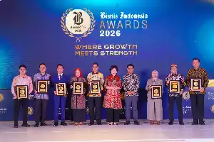 Perkuat Kinerja Nasional, Bank Jatim Sabet Penghargaan Bisnis Indonesia Award 2026